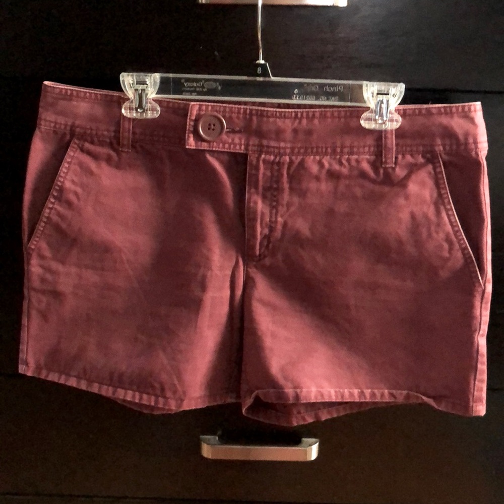 Burgundy Shorts